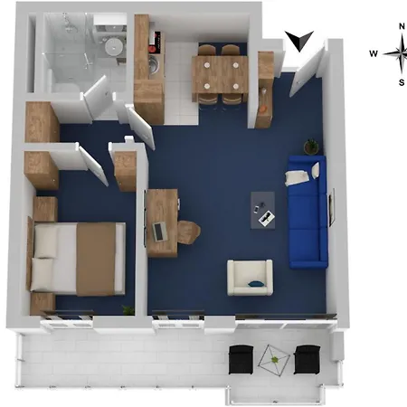 Grevenburg An Der Seebruecke 아파트 *